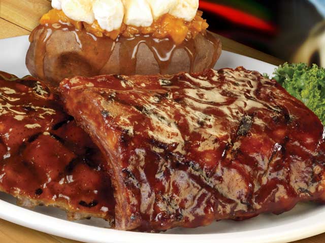 Ribs on the Texas Roadhouse menu